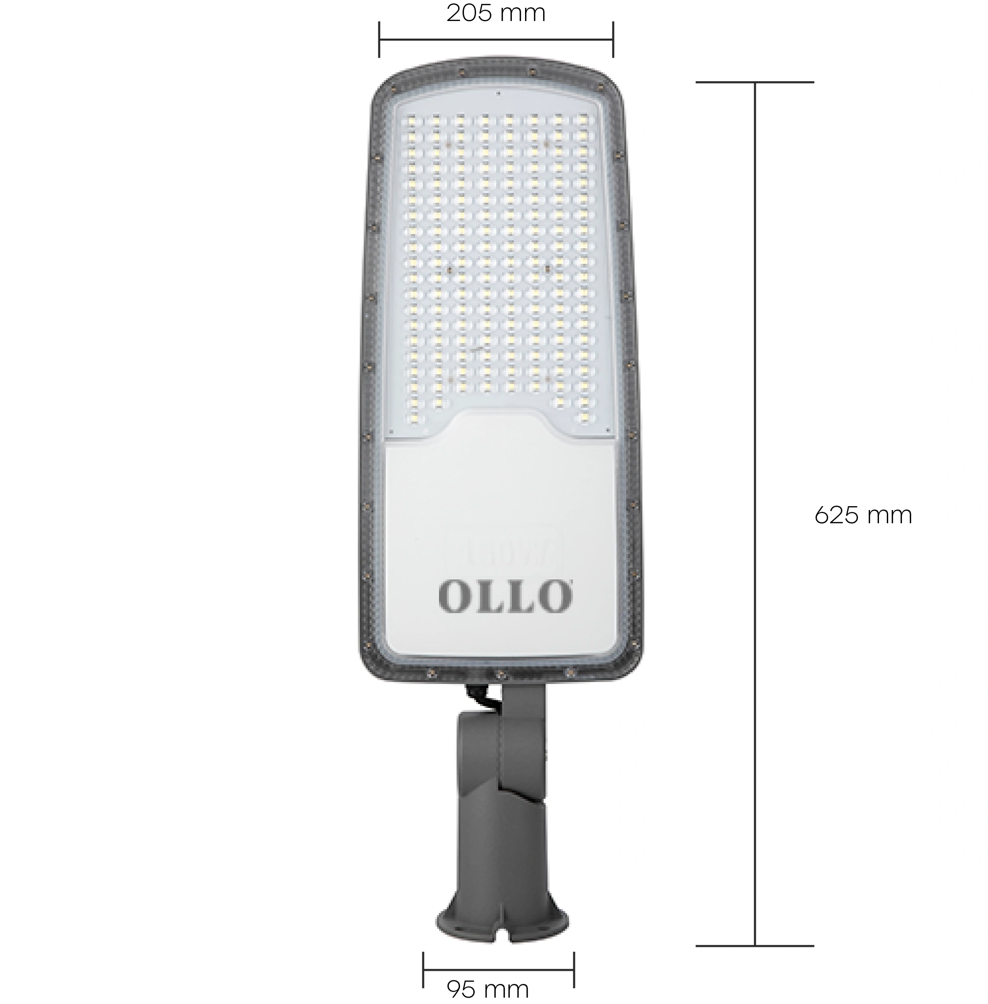 LED Street light - lantern with PHILIPS diodes 130W, 18200Lm, 4000K, IP66